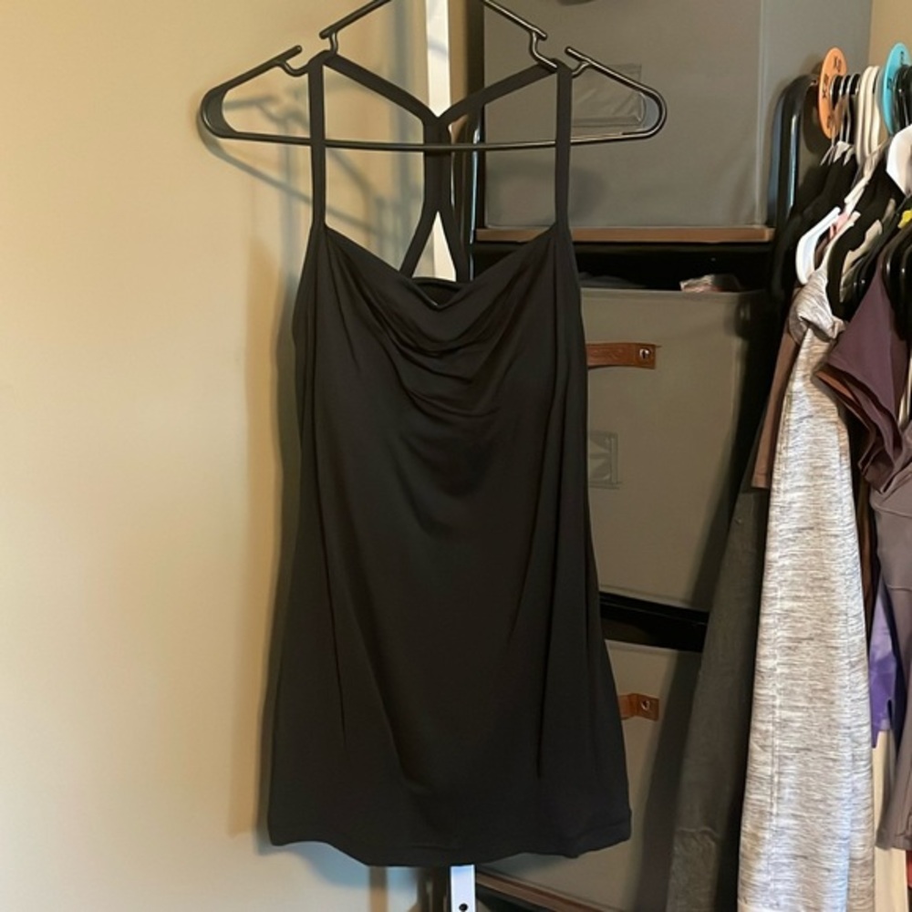 lululemon athletica Black Tank Top